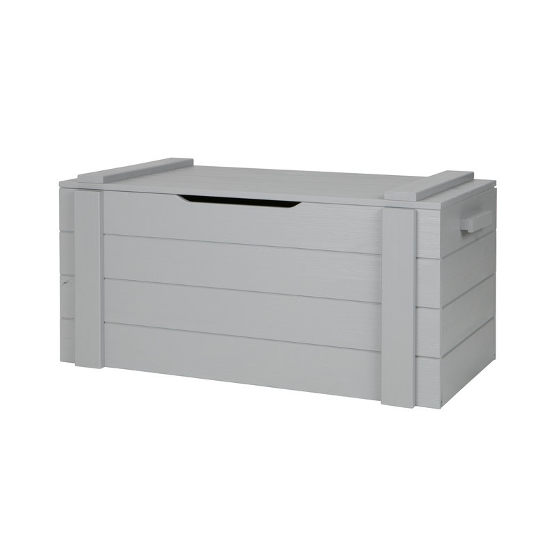WOOOD-collectie Dennis Storage Box Concrete Grey Brushed