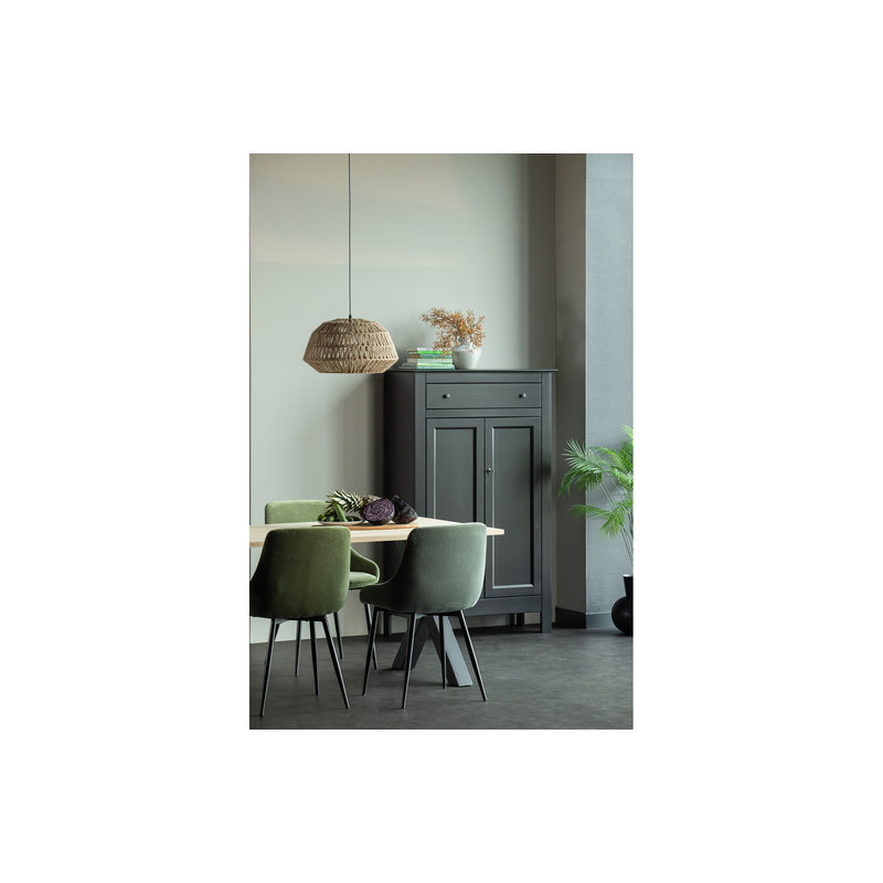 WOOOD-collectie Eva Cabinet Pine Black