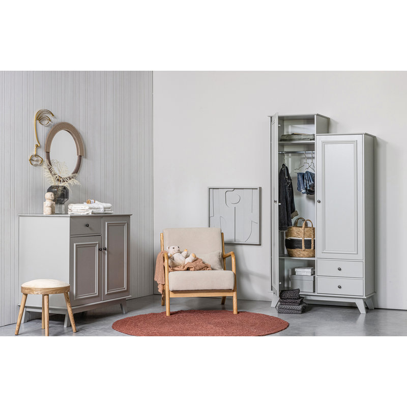 WOOOD-collectie Lily Storage Cabinet Pine Clay