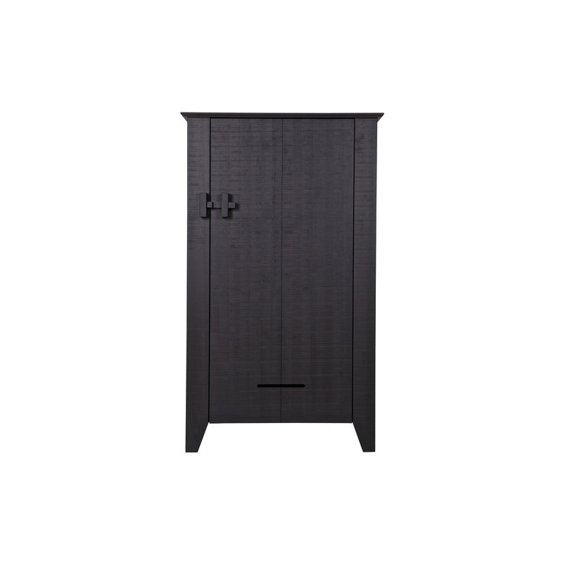 WOOOD-collectie Gijs Farmer Cabinet Rough Sawn Pine Black