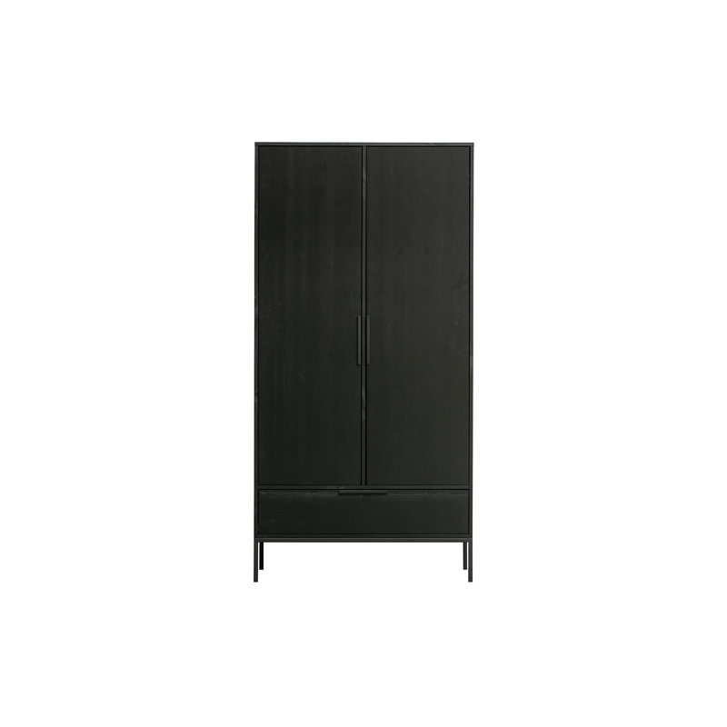 WOOOD-collectie Adam Cabinet Pine Black