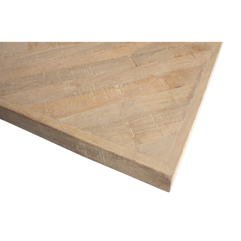 WOOOD-collectie Tablo Table Top Mango Herringbone 180x90