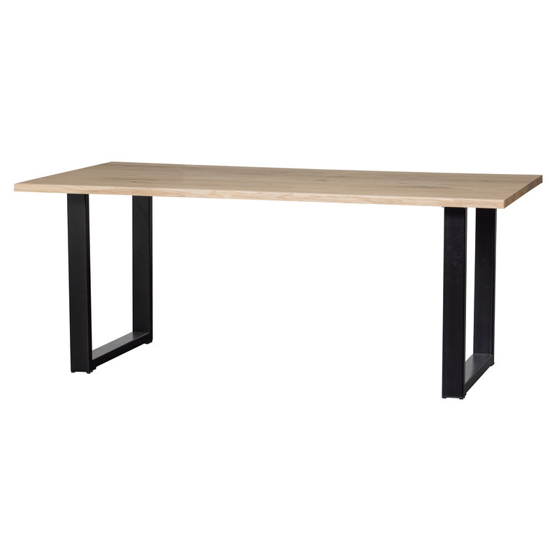 WOOOD-collectie Tablo Tree Table Oak 180x90  U-leg