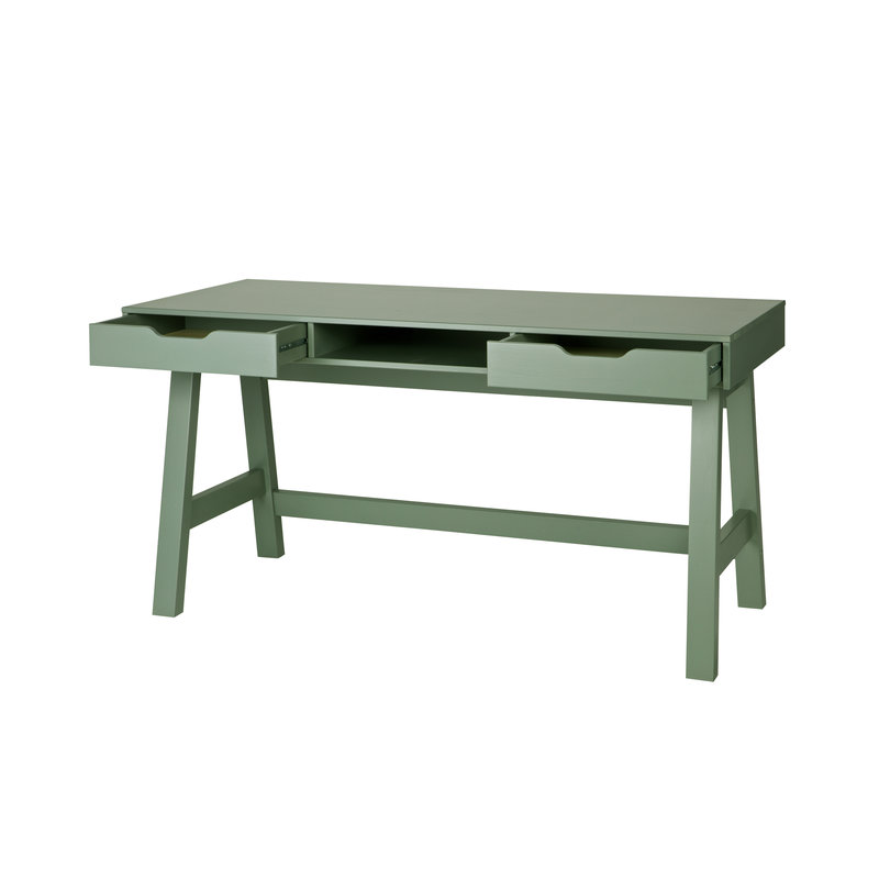 WOOOD-collectie Nikki Desk Pine Green