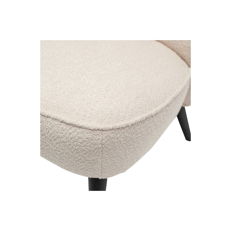 WOOOD-collectie Sara Small Sofa BouclÉ Cream