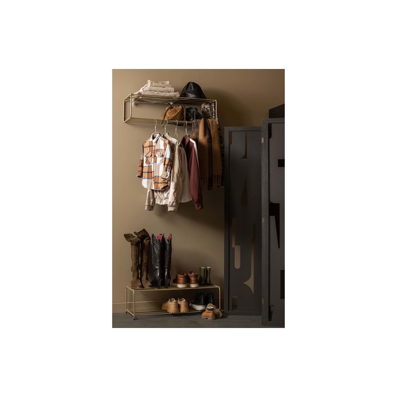 WOOOD-collectie Merel Room Divider Wood Black