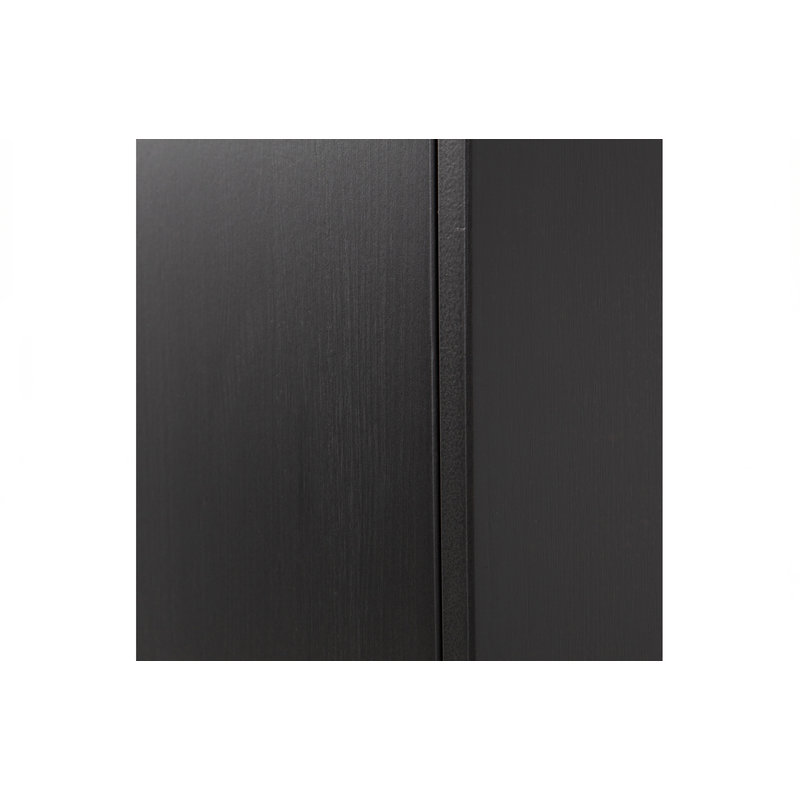 WOOOD-collectie Teun Storage Cabinet Pine Deep Black [fsc]