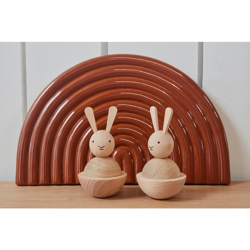 OYOY LIVING Tray Ceramic Rainbow