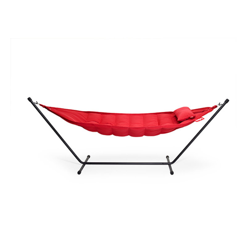 Fatboy-collectie Headdemock superb red incl. pillow & rack black