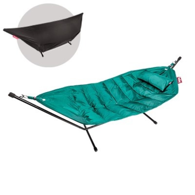 Fatboy-collectie Headdemock deluxe hangmat incl. kussen en cover turquoise