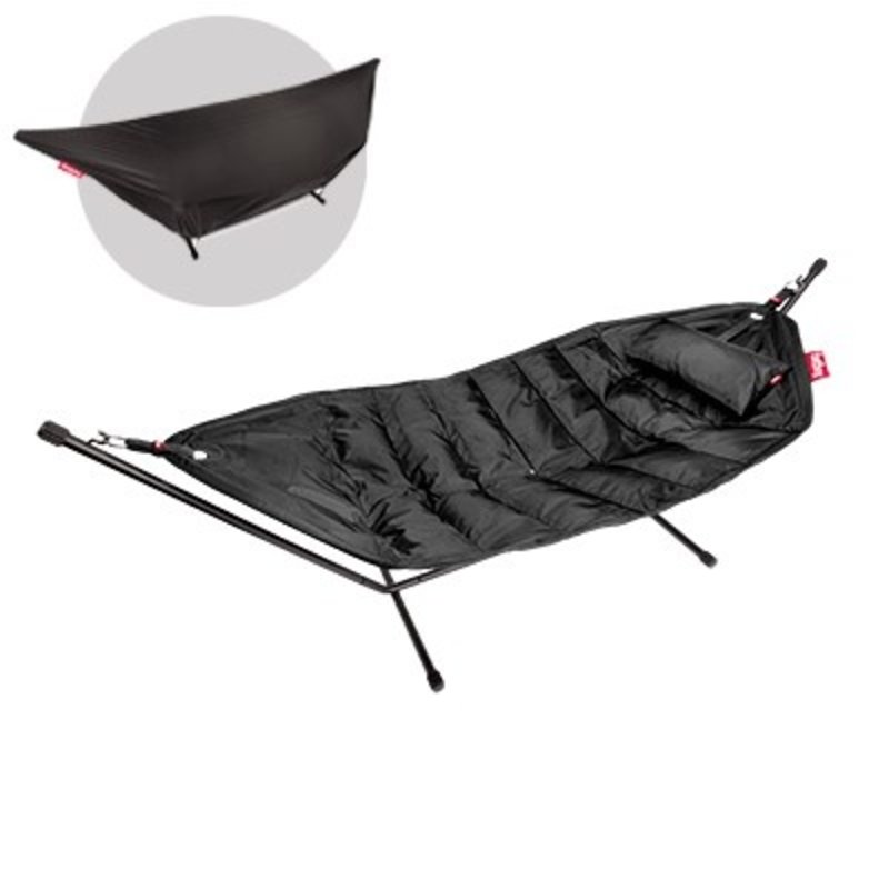 Fatboy-collectie Headdemock deluxe hangmat incl. kussen en cover zwart