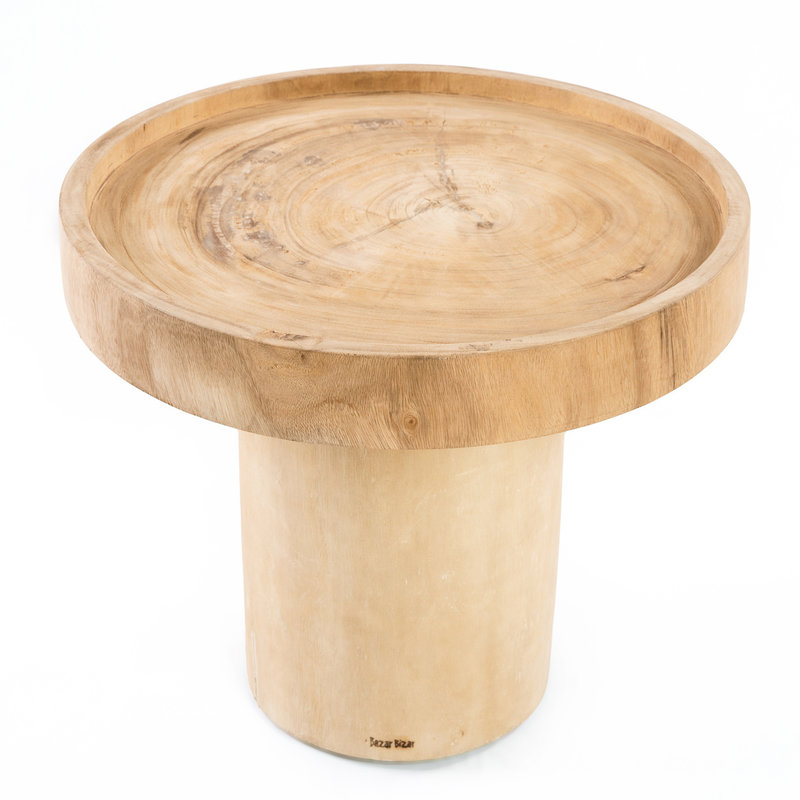 Bazar Bizar Chimborazo Bijzettafel - Naturel