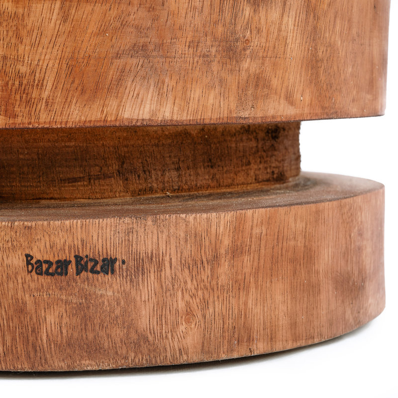 Bazar Bizar Massaka Stool - Natural