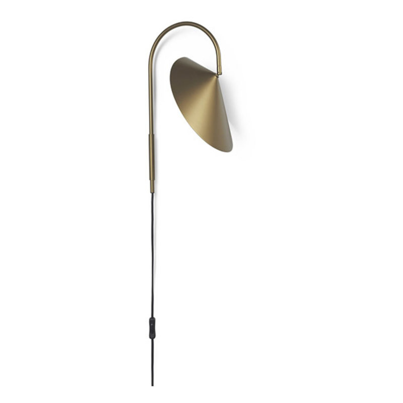 ferm LIVING-collectie Arum Swivel Wall Lamp - Bronze