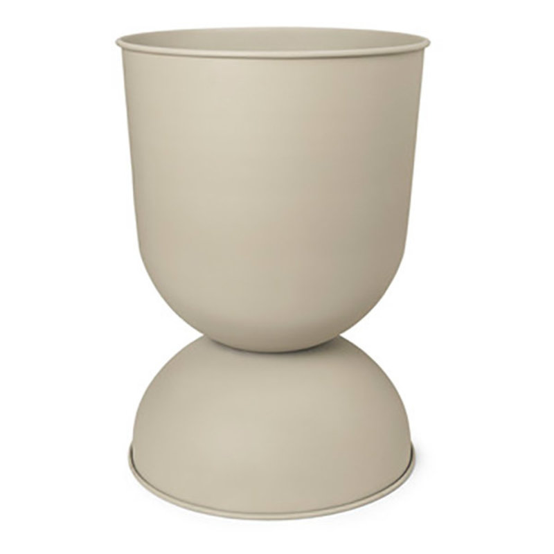 ferm LIVING-collectie Hourglass Pot - Small - Cashmere