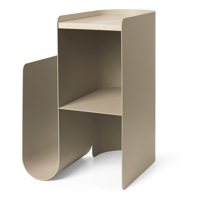 ferm LIVING-collectie Vault Side Table - Cashmere