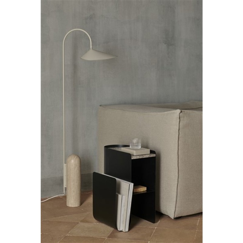 ferm LIVING-collectie Vault Side Table - Black