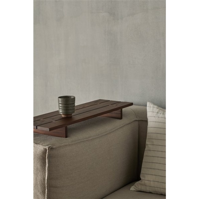 ferm LIVING-collectie Tray Table Tategu donkerbruin