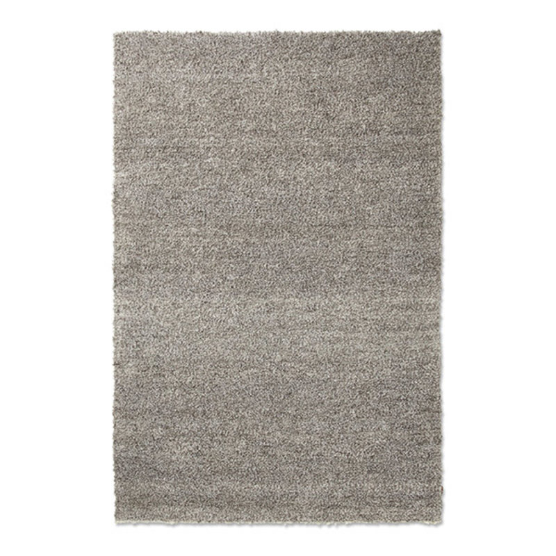 ferm LIVING-collectie Slub Bouclé Rug - Charcoal