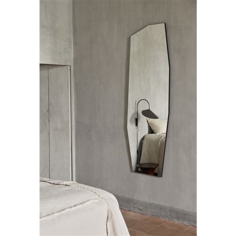 ferm LIVING-collectie Shard Mirror - Full Size - Black