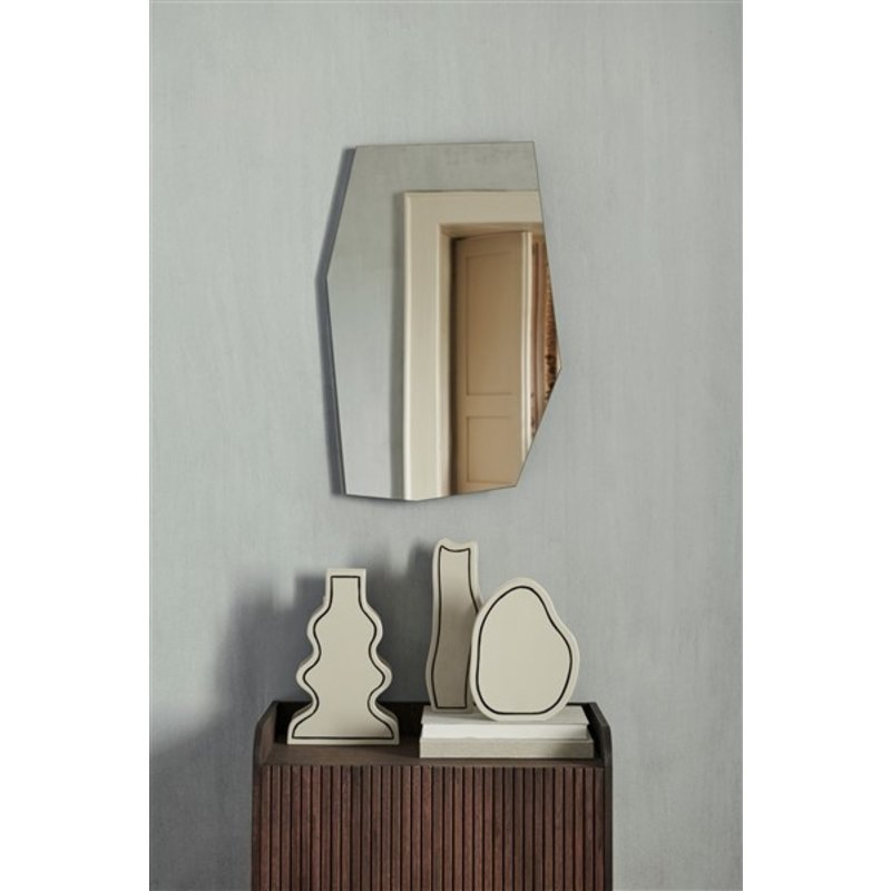 ferm LIVING-collectie Shard Mirror - Black