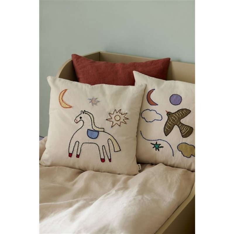 ferm LIVING-collectie Naive Cushion - Horse