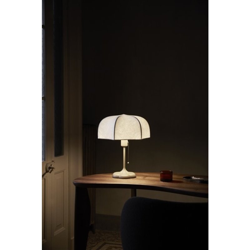 ferm LIVING-collectie Poem Table Lamp - White/Cashmere
