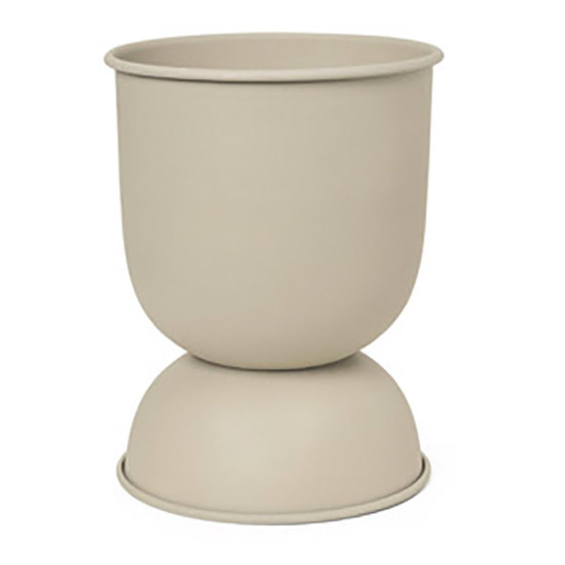 ferm LIVING-collectie Hourglass Pot - Extra Small - Cashmere