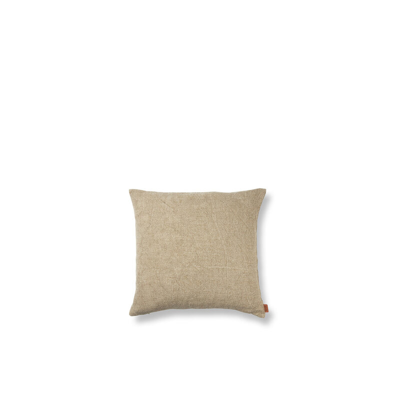 ferm LIVING-collectie Sierkussen Heavy Linen Cover naturel