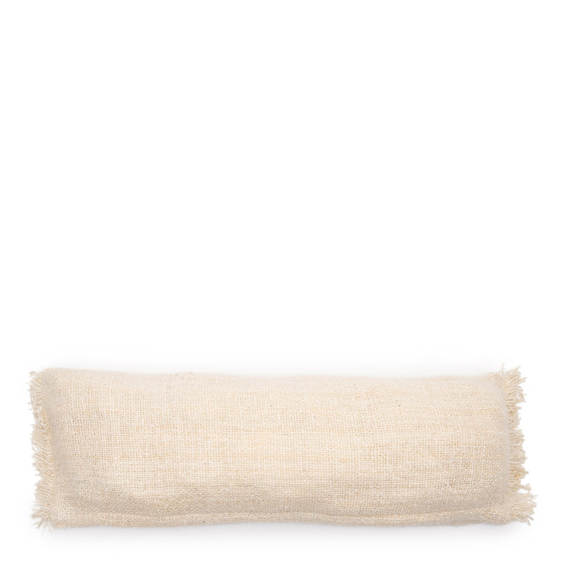 Bazar Bizar-collectie Oh My Gee Kussenhoes - Crème - 35x100