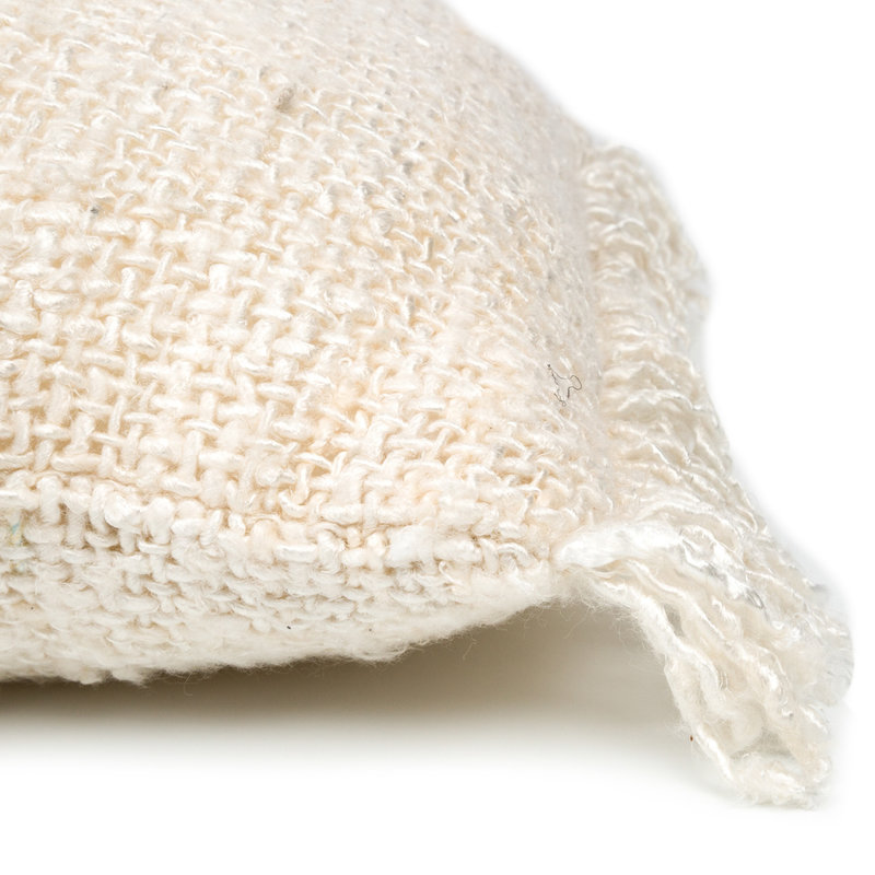 Bazar Bizar-collectie Oh My Gee Kussenhoes - Crème - 35x100