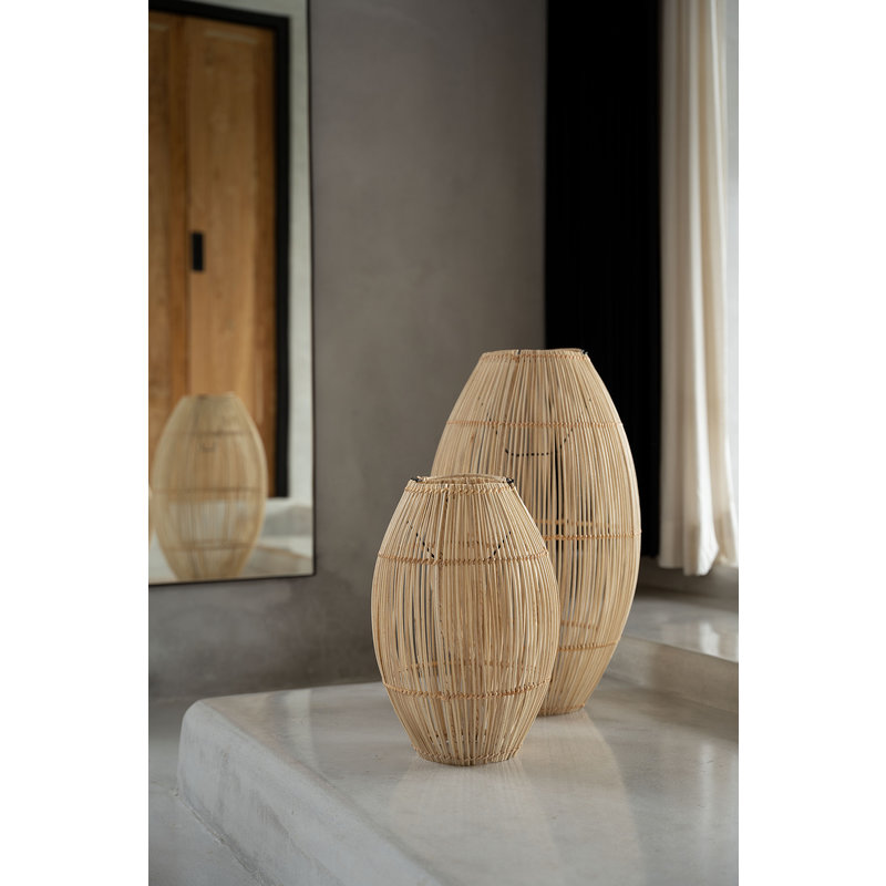 Bazar Bizar-collectie Zuri Hanglamp - Naturel - M