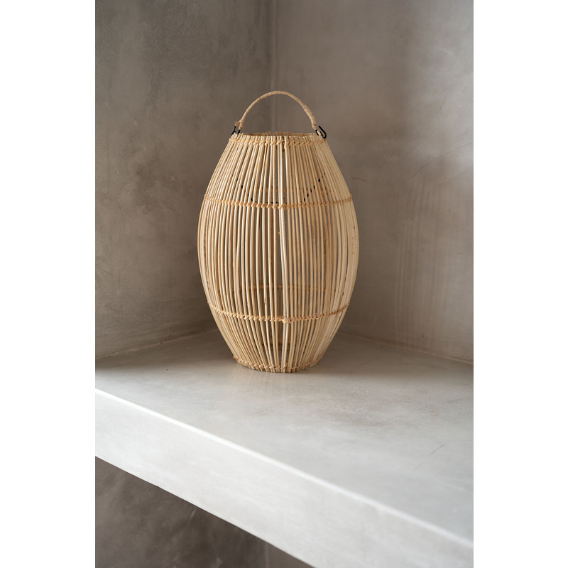 Bazar Bizar-collectie Zuri Hanglamp - Naturel - M