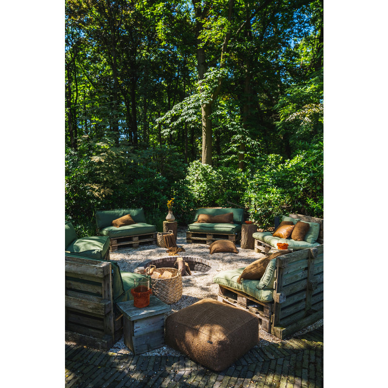 Bazar Bizar-collectie Oh My Gee Kussenhoes - Bruin - 60x60
