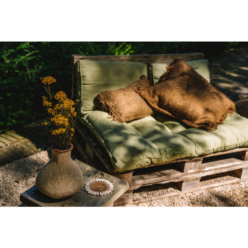 Bazar Bizar-collectie Oh My Gee Kussenhoes - Bruin - 60x60