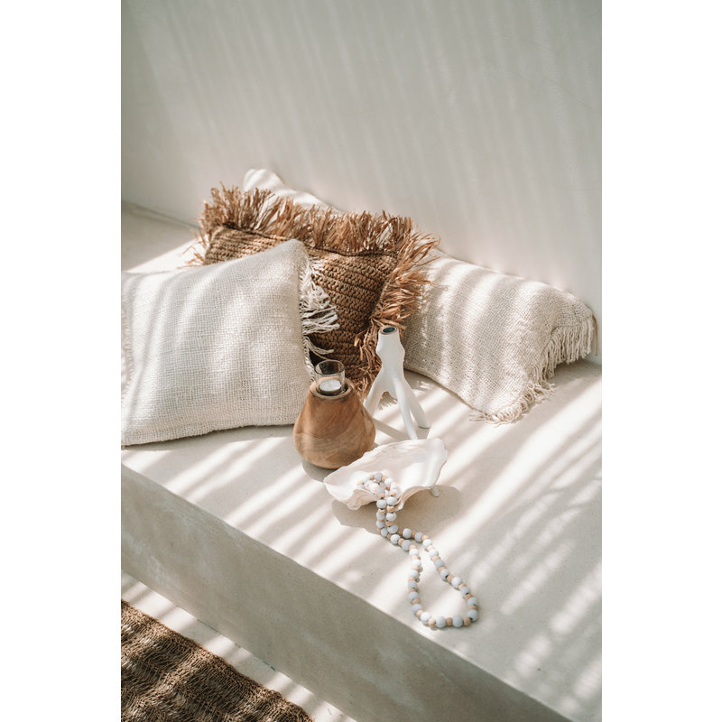 Bazar Bizar The Oh My Gee Cushion Cover - Cream - 40x40