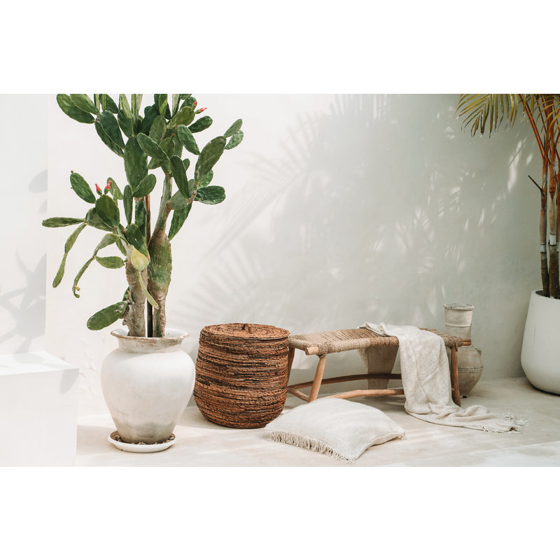 Bazar Bizar-collectie Oh My Gee Kussenhoes - Crème - 60x60