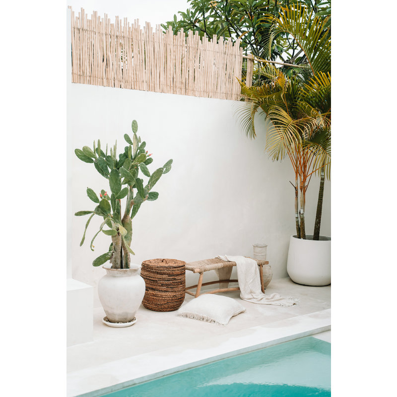 Bazar Bizar-collectie Oh My Gee Kussenhoes - Crème - 60x60