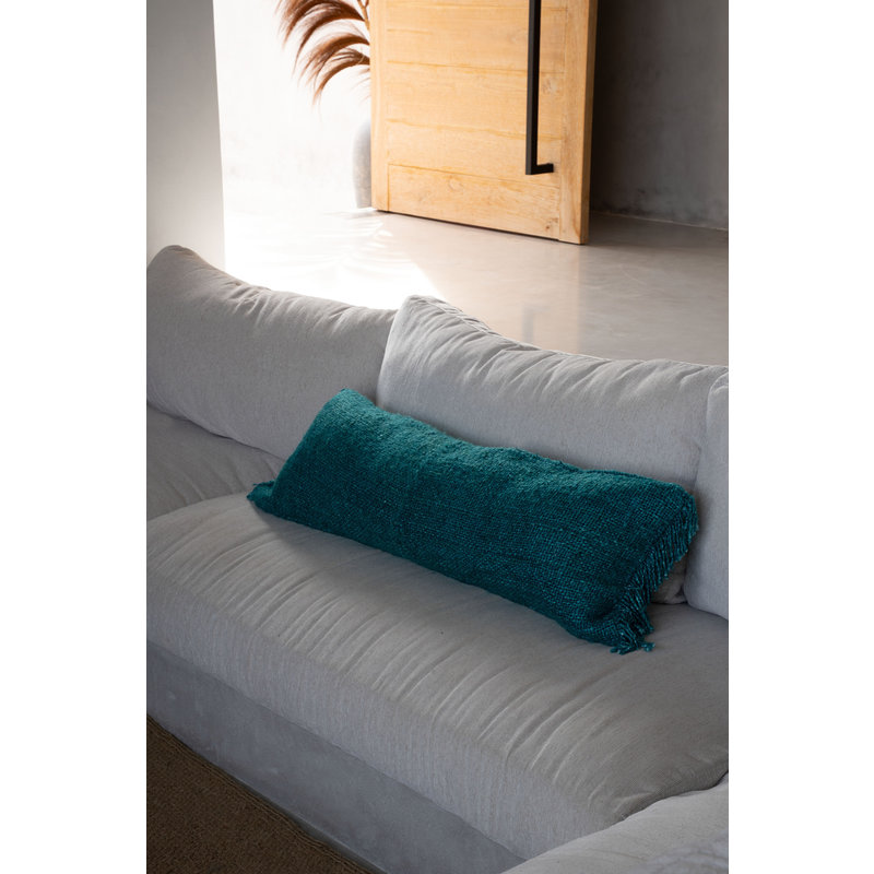 Bazar Bizar-collectie Oh My Gee Kussenhoes - Aqua - 35x100