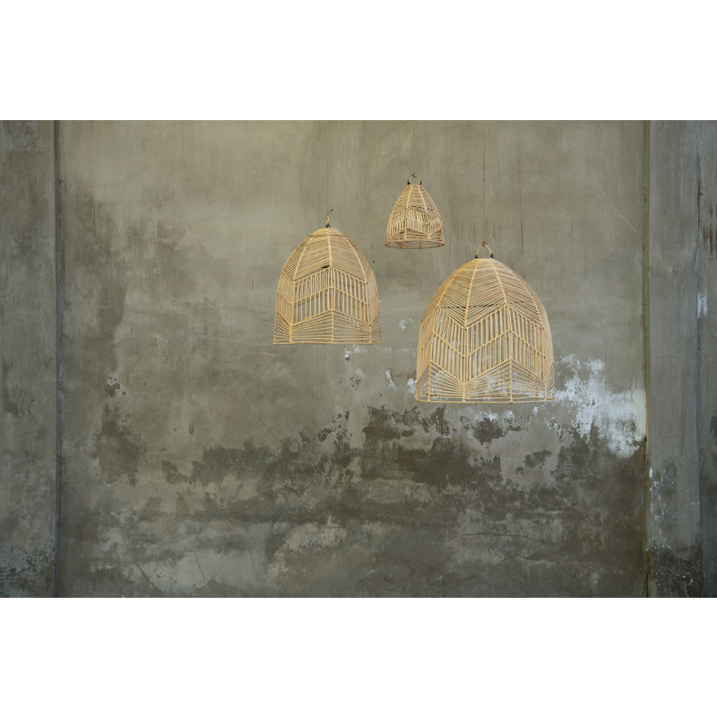 Bazar Bizar-collectie Bala Hanglamp - Naturel - M