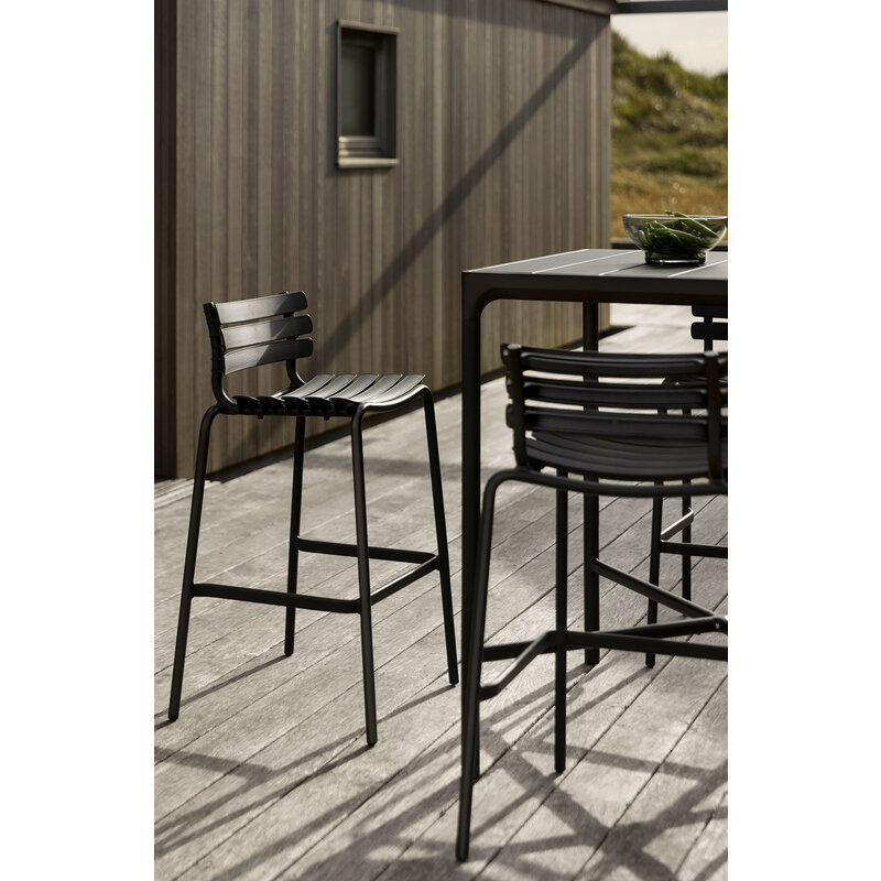Houe-collectie Re-CLIPS Bar chair Black