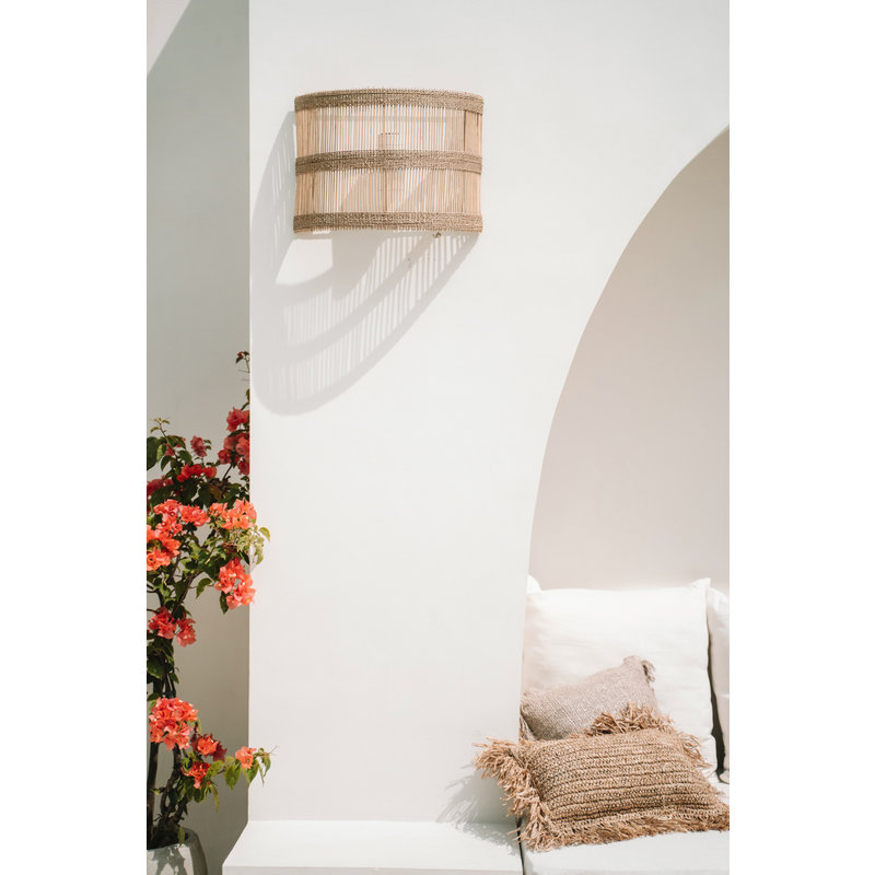 Bazar Bizar Doedoe Applique Muurlamp - Naturel - M