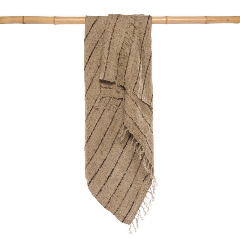 Bazar Bizar The S'il vous Plaid - Beige Black