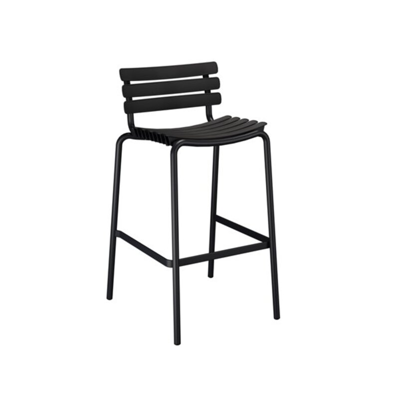Houe-collectie Re-CLIPS Bar chair Black