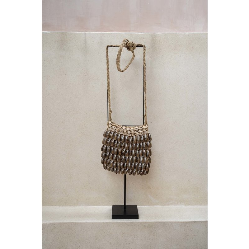 Bazar Bizar Shell Purse op Stand - Decoratie