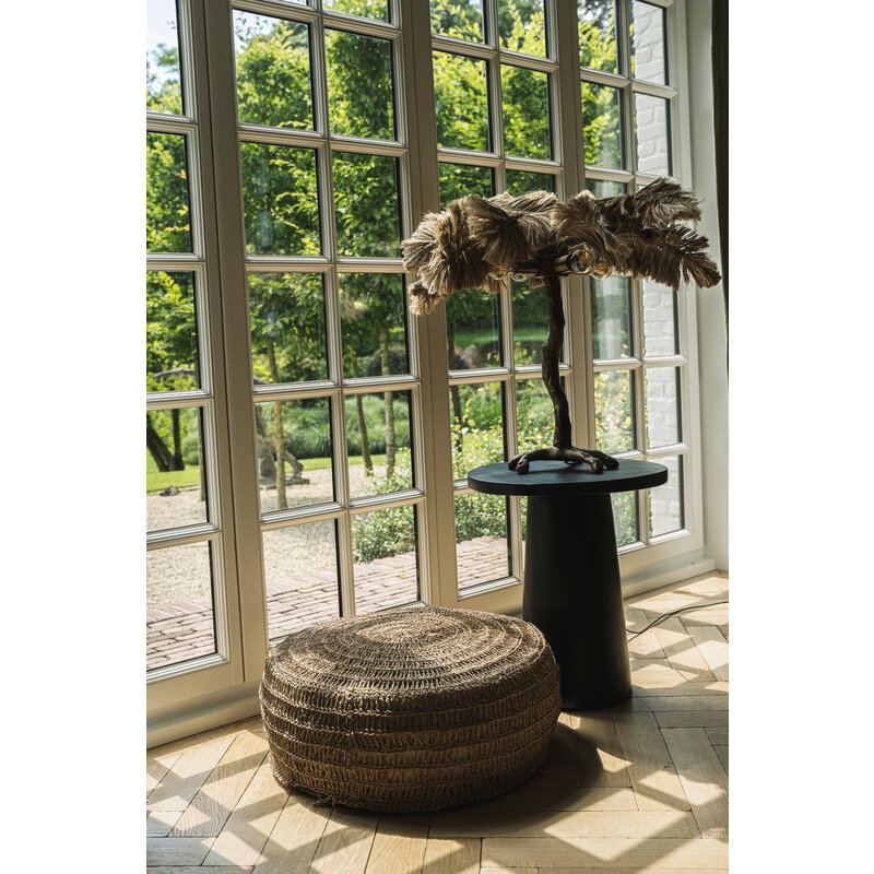 Bazar Bizar The Timber Conic Side Table - Black - 50