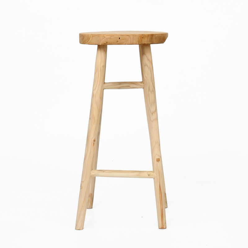 Bazar Bizar The Kedut Barstool - Natural