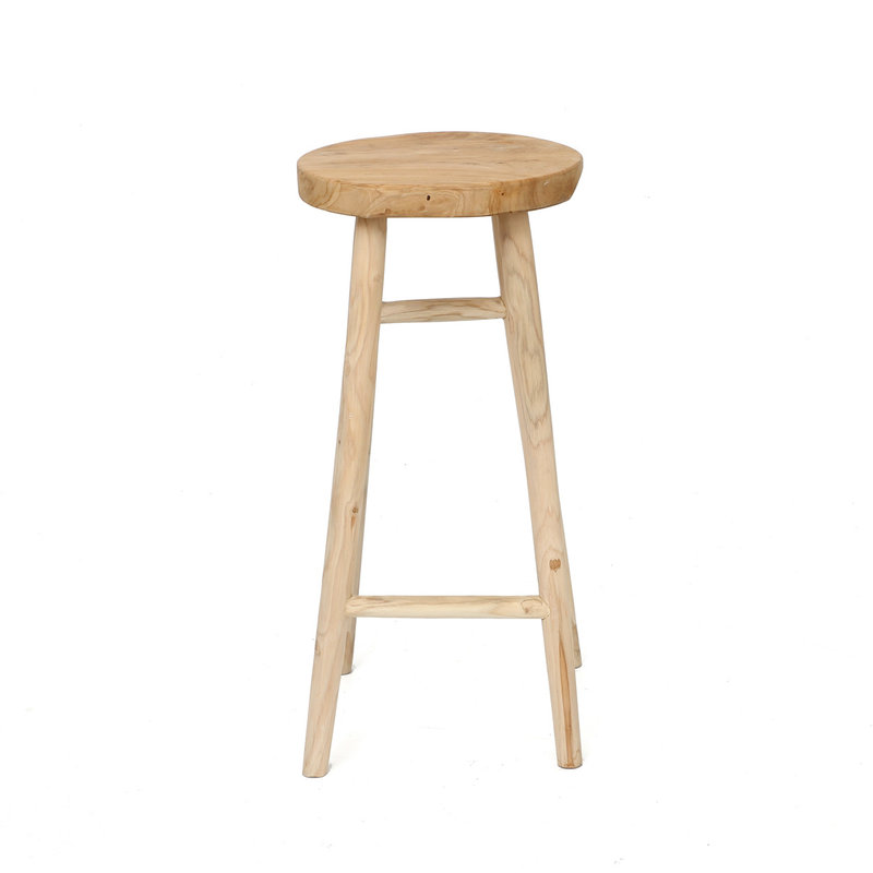 Bazar Bizar The Kedut Barstool - Natural