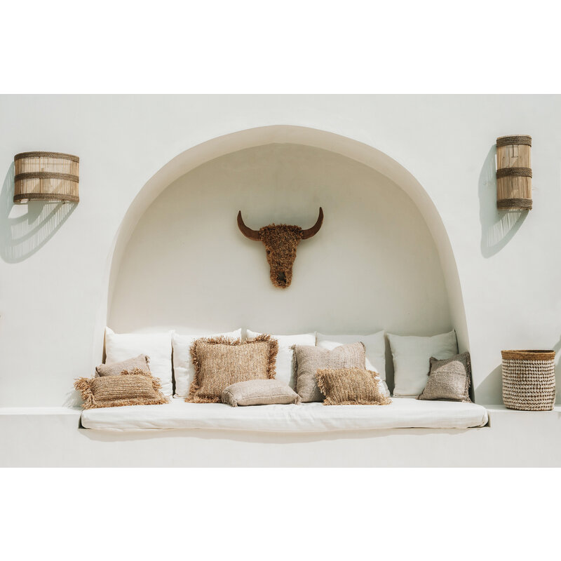 Bazar Bizar The Jalal Applique Wall Lamp - Natural - M