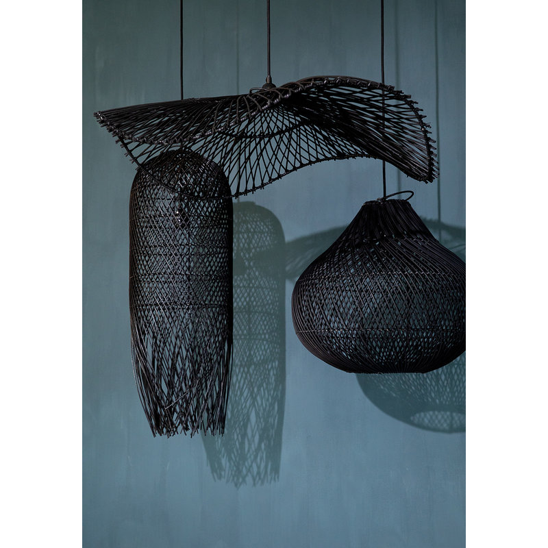 Bazar Bizar De Chapeau Hanging Lamp - Black